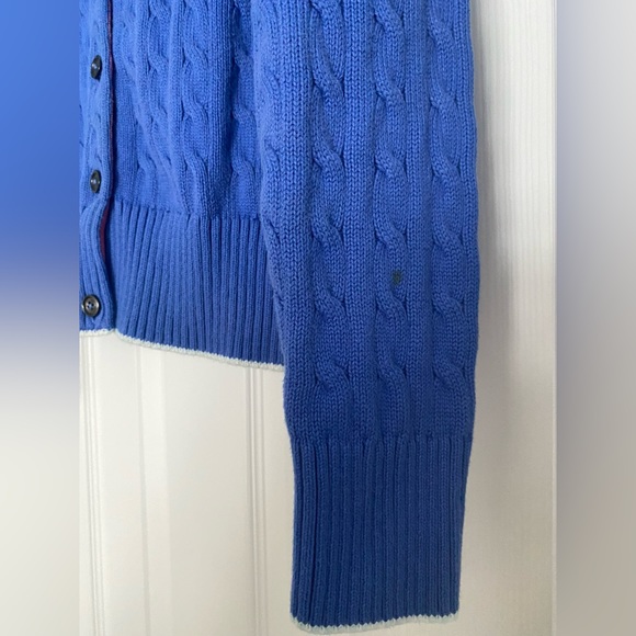 BROOK BROTHERS BEAUTIFUL COTTON CARDIGAN - Picture 4 of 7